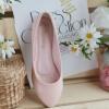 Divatos Egyszerű stílus lapos sarkú cipőt Pink