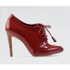 Bershka piros lakk magassarkú cipő