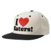 I Love Haters Snapback Sapka Fehr Elrendelhet