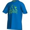 Adidas Youth Boys Graphics Logo Tee Fiú Póló (Kék-Uv) W61142