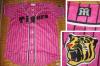NPB Hanshin Tigers japn baseball rajongk Hanshin Tigers baseball ruha pink