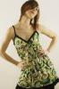 Fiatal n formls retro patterned baby doll ruha