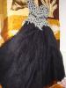 Gynyr extrm fekete menyasszonyi ruha 38 as estlyi ruha