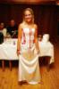 Menyasszonyi ruha kalocsai hmzssel (01627)