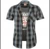 Lee Cooper Check Mock ing / fekete-fehr-kk