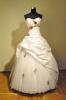Kalocsai mintás hímzett menyasszonyi ruha