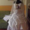 Kalocsai mintás menyasszonyi ruha