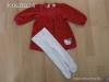 H&M Hello Kitty plüss ruha harisnyával 6-9-12 - Babaruha csomag